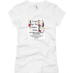 Ladies Slim Fit Basic Promo Jersey Tee