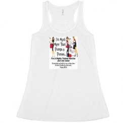 Ladies Flowy Racerback Tank