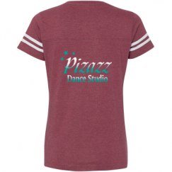 Ladies Relaxed Fit Vintage Sports Tee