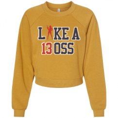 Women's Raglan Pullover Fleece