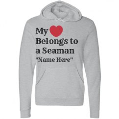 Unisex Fleece Pullover Midweight Hoodie