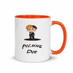 11oz Ceramic Mug with Color Inside