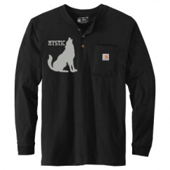 Unisex Carhartt Long Sleeve Henley Tee