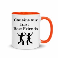 11oz Ceramic Mug with Color Inside