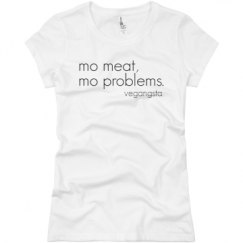 Ladies Slim Fit Basic Promo Jersey Tee