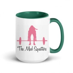 15oz Ceramic Mug with Color Inside