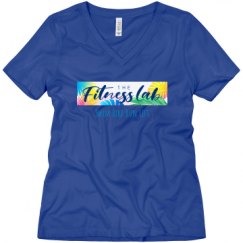 Ladies Relaxed Fit V-Neck Tee