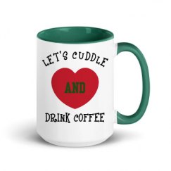 15oz Ceramic Mug with Color Inside