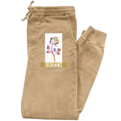 Pigment-Dyed Fleece Pants