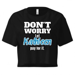 Ladies Festival Cali Crop Top Tee