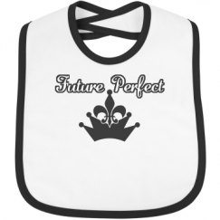 Infant Contrast Trim Bib