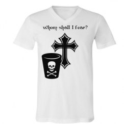 Unisex V-Neck Jersey Tee