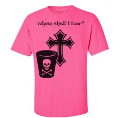 Unisex Ultra Cotton Safety Neon Crewneck Tee