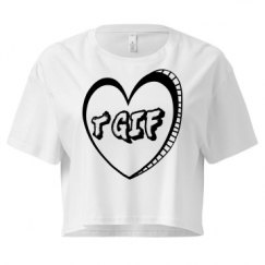 Ladies Festival Cali Crop Top Tee