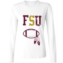 Ladies Relaxed Fit Basic Long Sleeve Tee