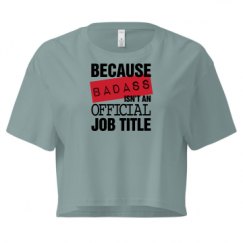 Ladies Festival Cali Crop Top Tee