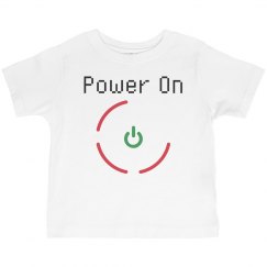 Power On UNISEX Toddler Tee