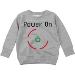 Toddler Crewneck Basic Promo Sweatshirt