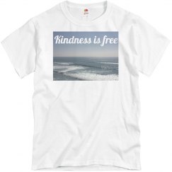 Kindness is free Ocean & sky