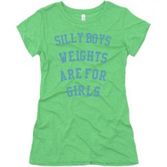 Ladies Slim Fit Super Soft Triblend Tee