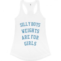 Ladies Slim Fit Racerback Tank Top
