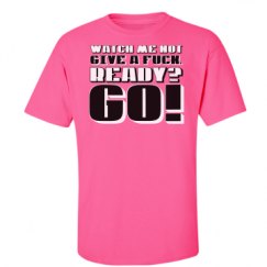 Unisex Ultra Cotton Safety Neon Crewneck Tee