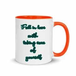 11oz Ceramic Mug with Color Inside