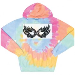 Unisex Tie-Dye Fleece Hoodie