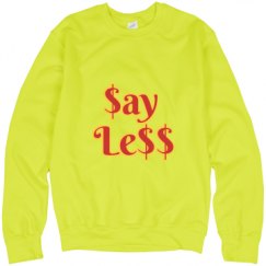 Unisex Neon Crewneck Sweatshirt