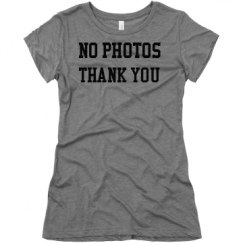 Ladies Slim Fit Super Soft Triblend Tee