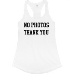 Ladies Slim Fit Racerback Tank Top