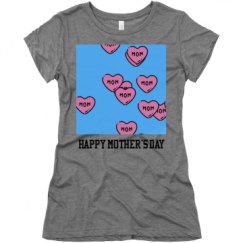 Ladies Slim Fit Super Soft Triblend Tee