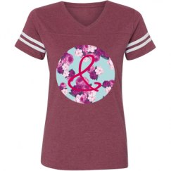 Ladies Relaxed Fit Vintage Sports Tee