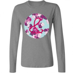 Ladies Relaxed Fit Basic Long Sleeve Tee