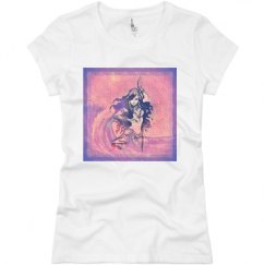 Ladies Slim Fit Basic Promo Jersey Tee