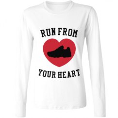 Ladies Relaxed Fit Basic Long Sleeve Tee