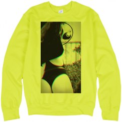 Unisex Neon Crewneck Sweatshirt