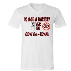 Unisex V-Neck Jersey Tee