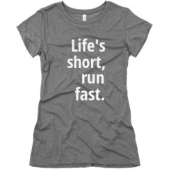 Ladies Slim Fit Super Soft Triblend Tee