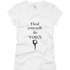 Ladies Slim Fit Basic Promo Jersey Tee