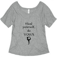 Ladies Flowy Slouchy Tee