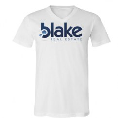 Unisex V-Neck Jersey Tee