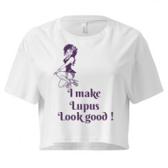 Ladies Festival Cali Crop Top Tee