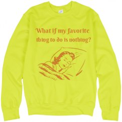 Unisex Neon Crewneck Sweatshirt