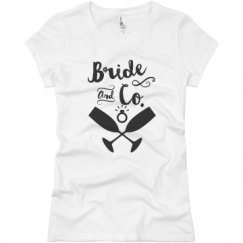 Ladies Slim Fit Basic Promo Jersey Tee