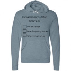 Unisex Fleece Pullover Midweight Hoodie