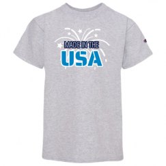 Youth Champion Short Sleeve Tagless Tee