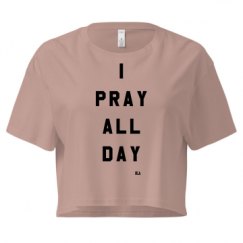 Ladies Festival Cali Crop Top Tee