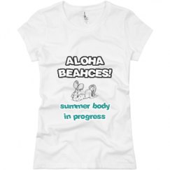 Ladies Slim Fit Basic Promo Jersey Tee