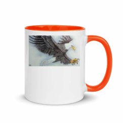 11oz Ceramic Mug with Color Inside